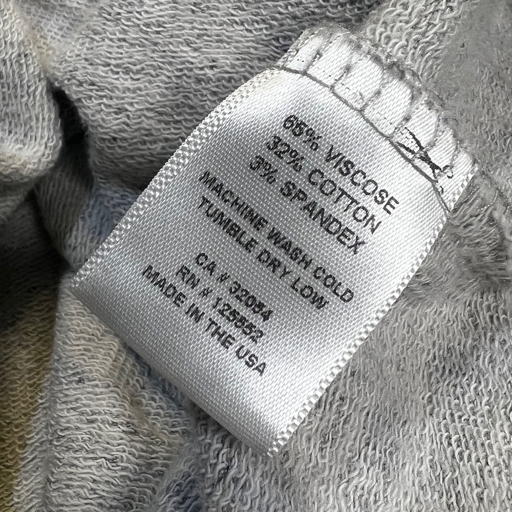 EUC [Dolan] 3/4 Sleeve Top | Grey · Gray & Navy Polka Dot {Anthro} Shirt | Small - Picture 11 of 14